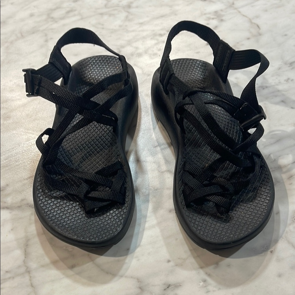 Chaco Black Women's Sz 7 Sandals gorpcore